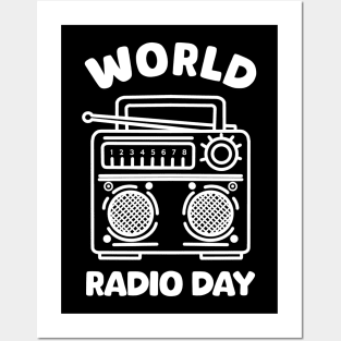 radio day Posters and Art